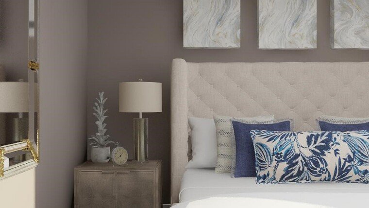 Online design Transitional Bedroom by Eda B. thumbnail