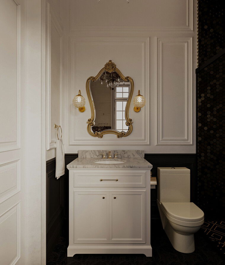 Online design Traditional Bathroom by Sahar M. thumbnail