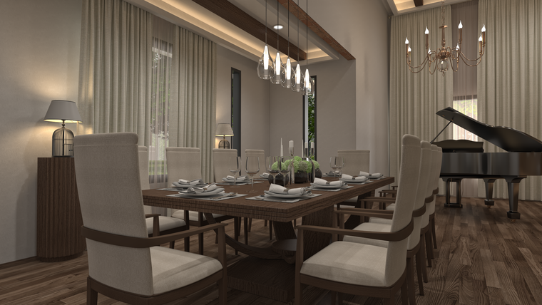 Online design Contemporary Dining Room by Aida A. thumbnail