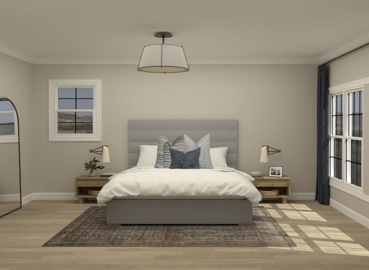 Online design Modern Bedroom by Lauren K. thumbnail