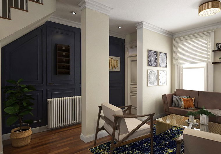 Online design Eclectic Living Room by Nor Aina M. thumbnail
