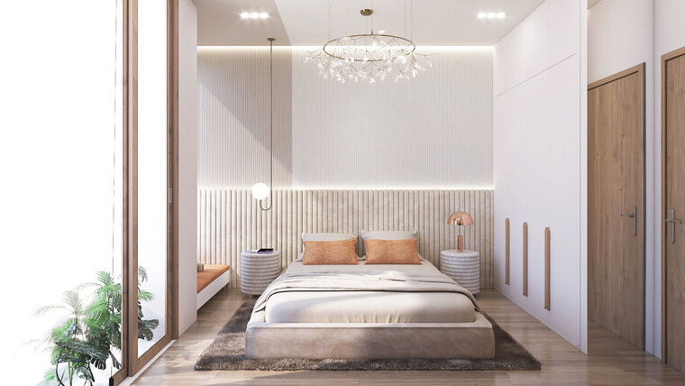 Online design Modern Bedroom by Htike S. thumbnail