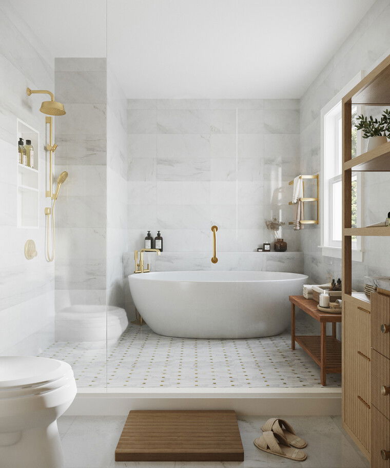 Diseño en línea Baño Glamuroso por Elena F. miniatura
