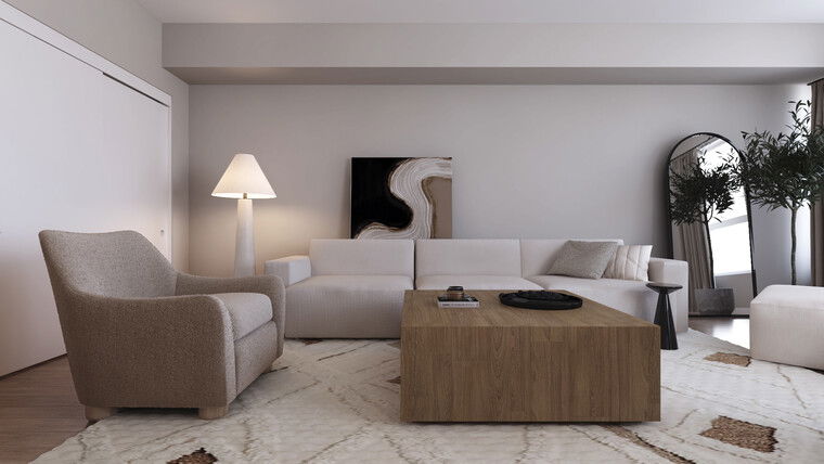 Diseño en línea Sala de estar moderna por Nikola P. miniatura