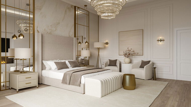 Online design Contemporary Bedroom by Erika F. thumbnail