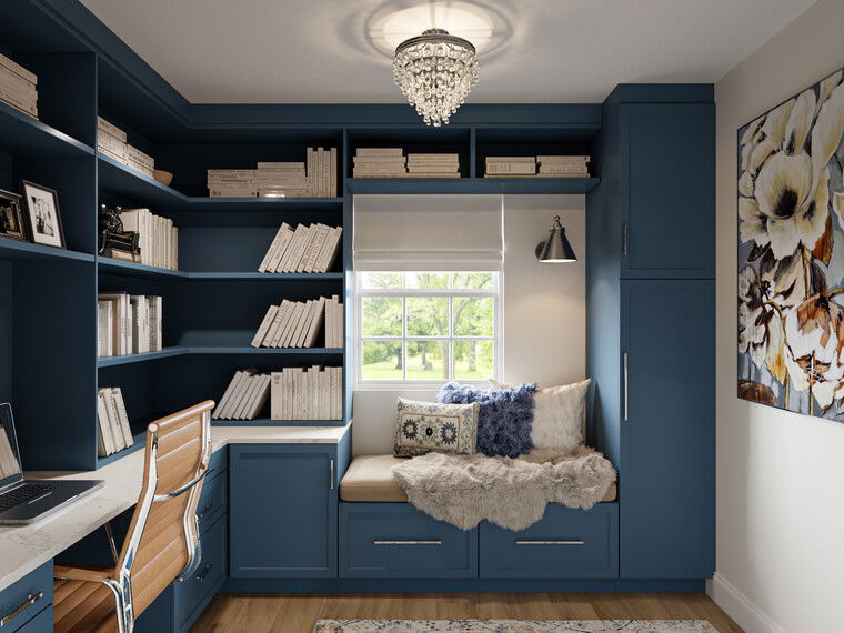 Online design Transitional Home Office by Wanda P. thumbnail