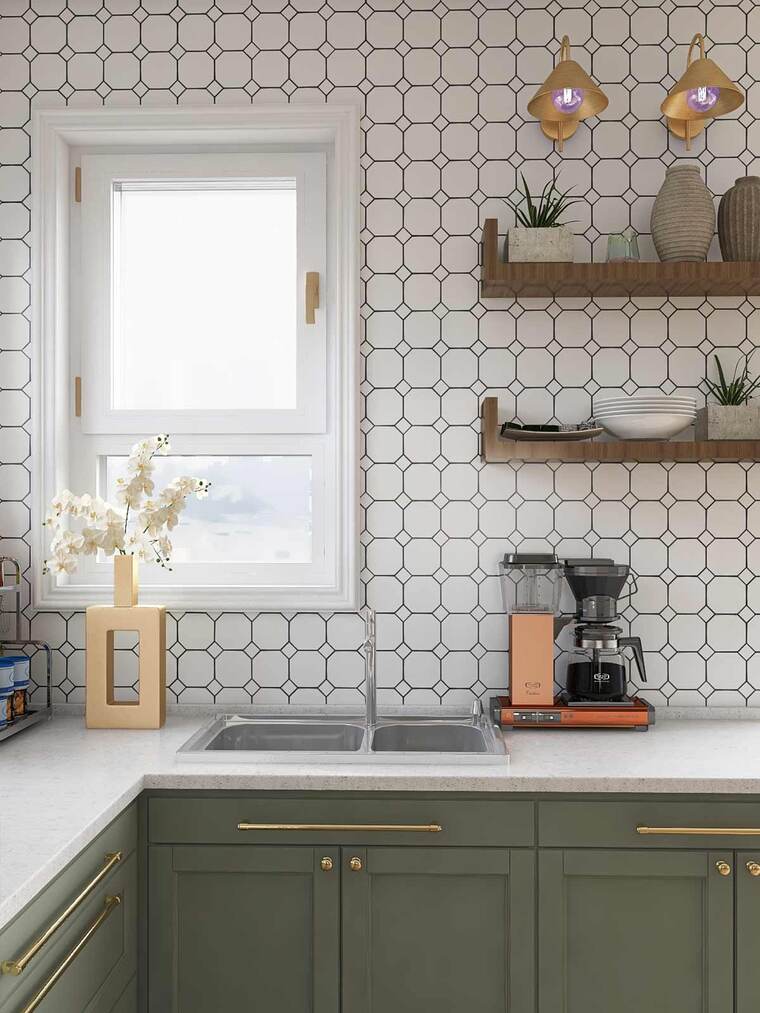 Online design Transitional Kitchen by Nishtha S. thumbnail