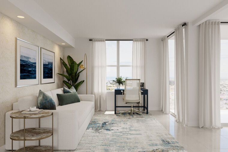 Online design Transitional Home Office by Shameika B. thumbnail