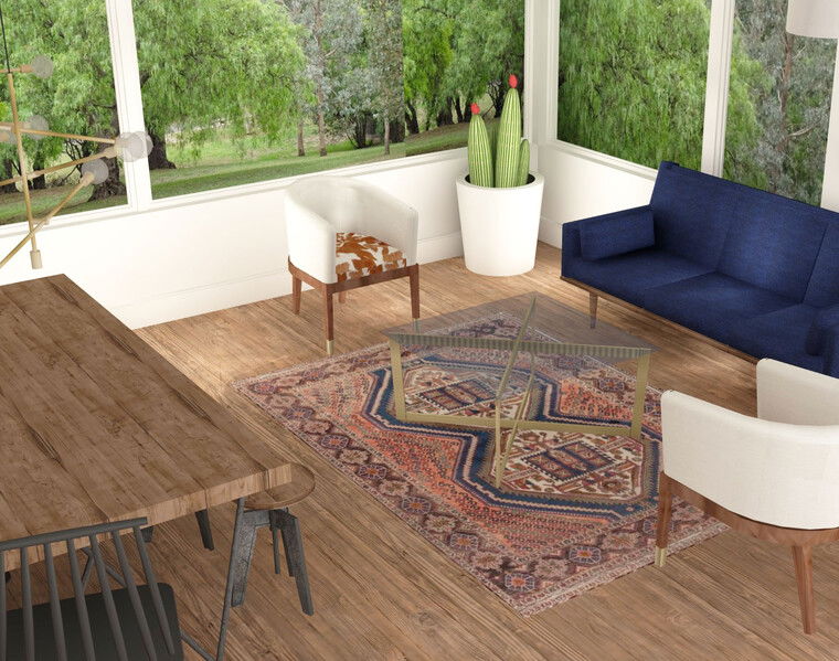 Diseño en línea de Combina Eclecticamente Sala-Comedor por Tabitha M miniatura