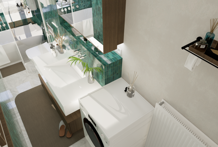 Online design Modern Bathroom by Dusan J. thumbnail