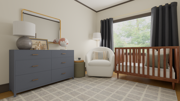 Online design Transitional Nursery by Kayla T. thumbnail