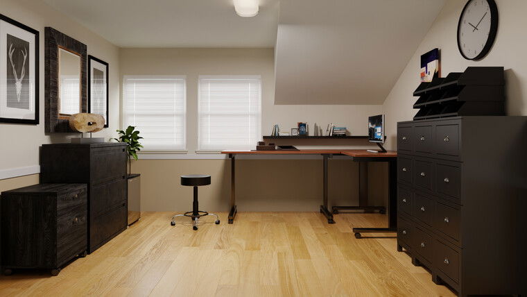 Online design Transitional Home Office by Felipe N. thumbnail
