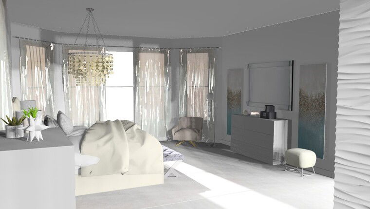 Online design Transitional Bedroom by Debbie O. thumbnail