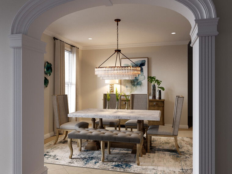 Online design Traditional Dining Room by Berkeley H. thumbnail