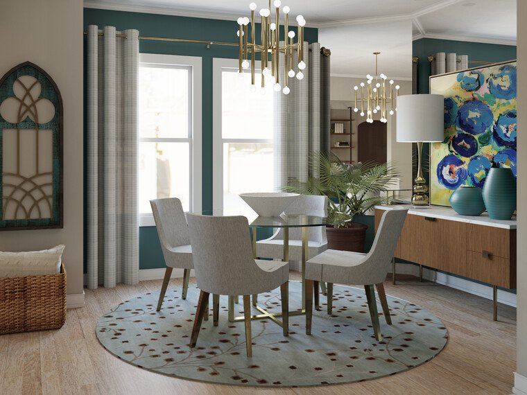 Online design Glamorous Dining Room by Lynda N thumbnail