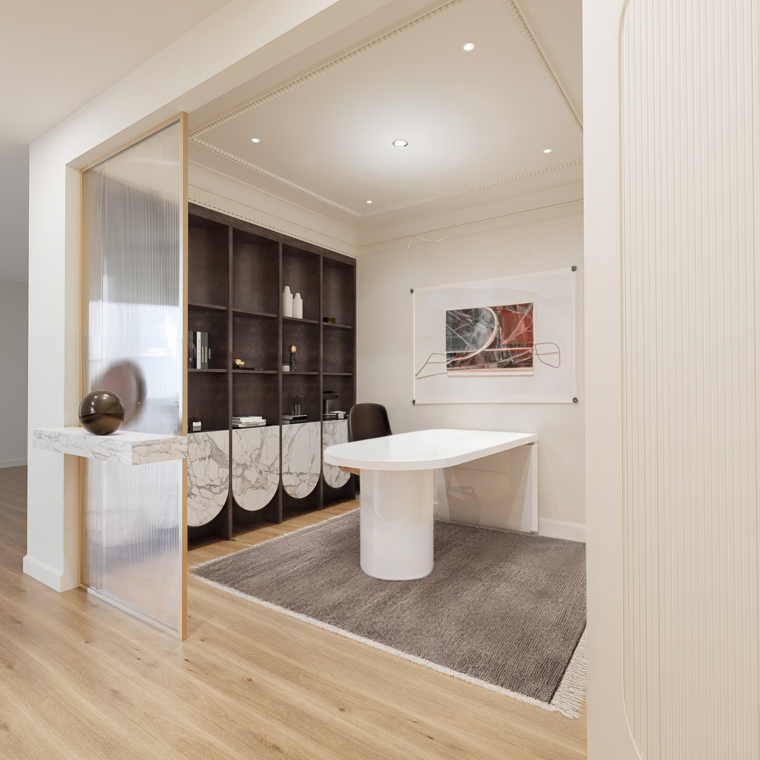 Online design Modern Home Office by Sanaz M. thumbnail