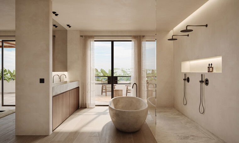 Online design Modern Bathroom by Wiktoria G. thumbnail