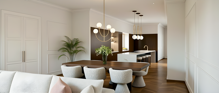 Online design Modern Combined Living/Dining by Ingrid T. thumbnail