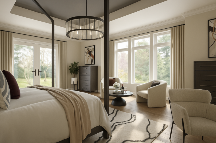Online design Contemporary Bedroom by Stacy D. thumbnail