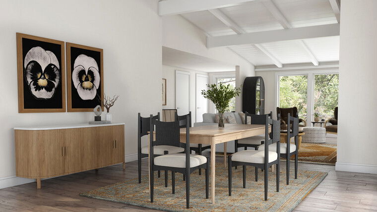 Online design Eclectic Dining Room by Sarah R. thumbnail