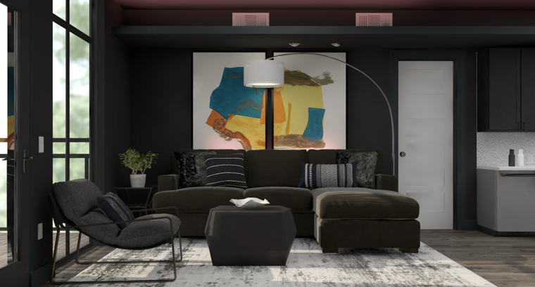 Online design Modern Living Room by Amanda L. thumbnail