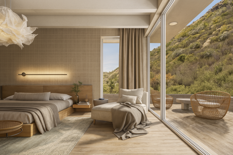 Online design Modern Bedroom by Stacy D. thumbnail