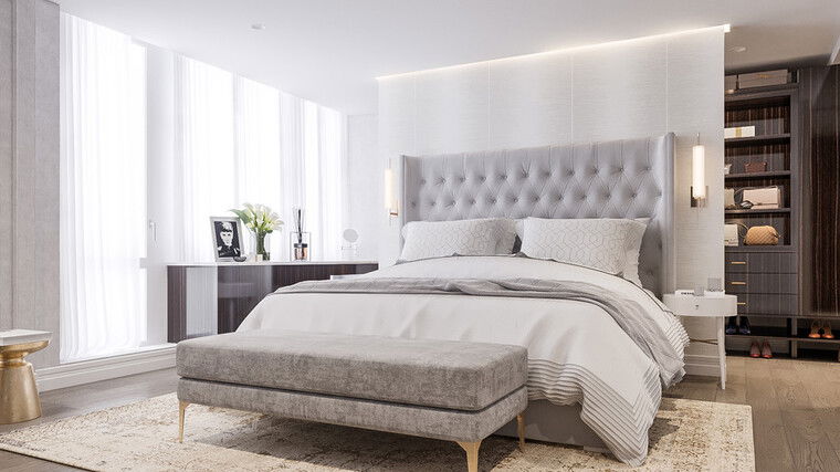 Online design Glamorous Bedroom by Mladen C. thumbnail