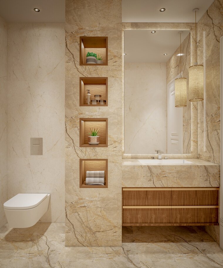 Online design Transitional Bathroom by Nada M. thumbnail