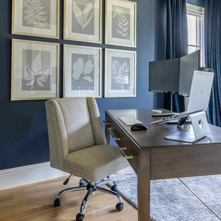 Online design Transitional Home Office by Veronica S. thumbnail