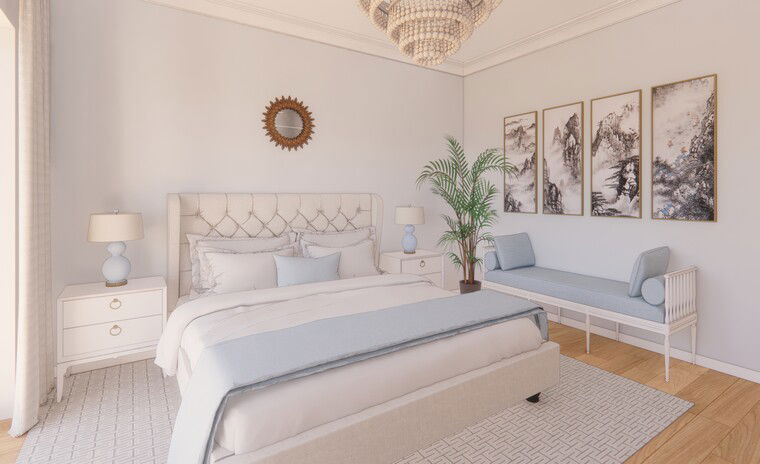 Online design Transitional Bedroom by Christina N. thumbnail