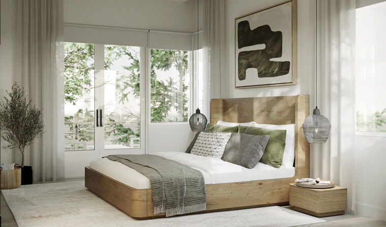 Online design Transitional Bedroom by Darya N. thumbnail