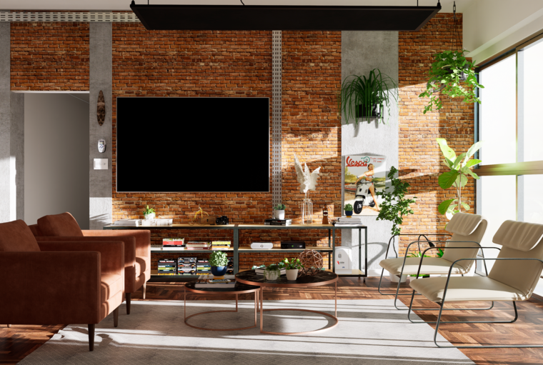 Online design Transitional Living Room by Dusan J. thumbnail