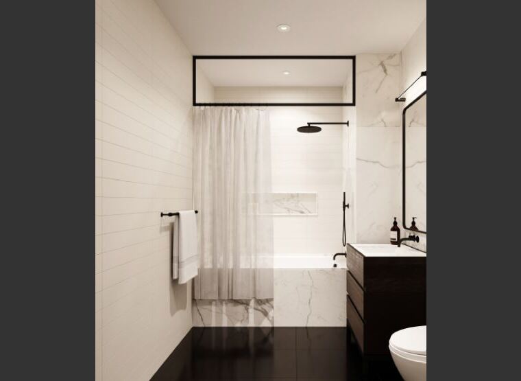 Online design Modern Bathroom by Gabriela S. thumbnail