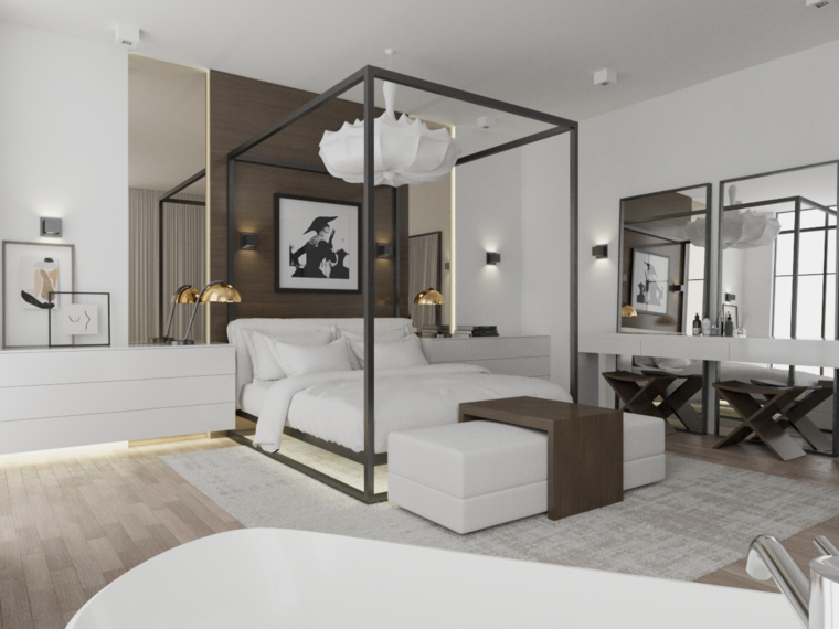 Online design Glamorous Bedroom by Marya W. thumbnail