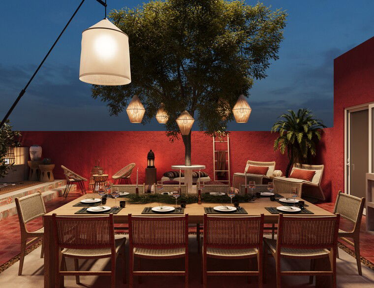 Online design Eclectic Patio by Sahar M. thumbnail