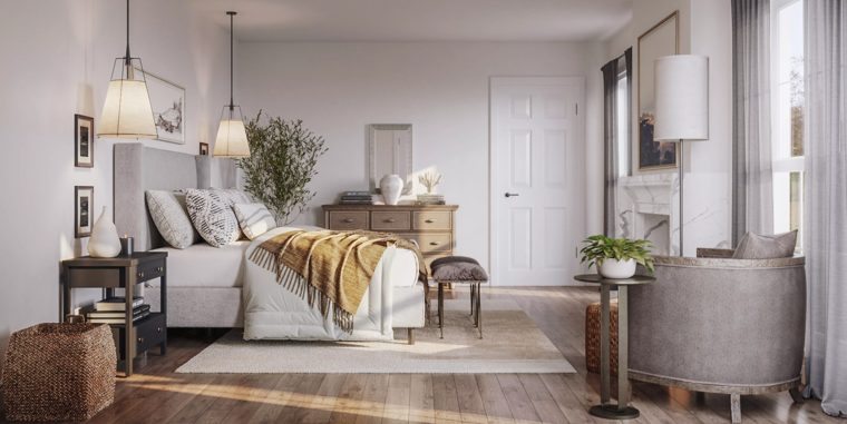 Online design Contemporary Bedroom by Laura J. thumbnail