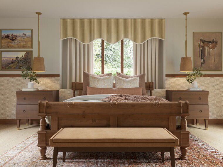 Online design Traditional Bedroom by Macey C. thumbnail