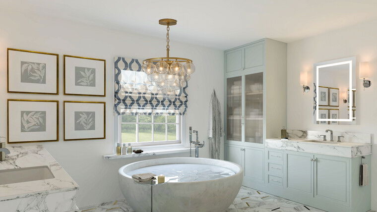 Online design Transitional Bathroom by Vale G. thumbnail