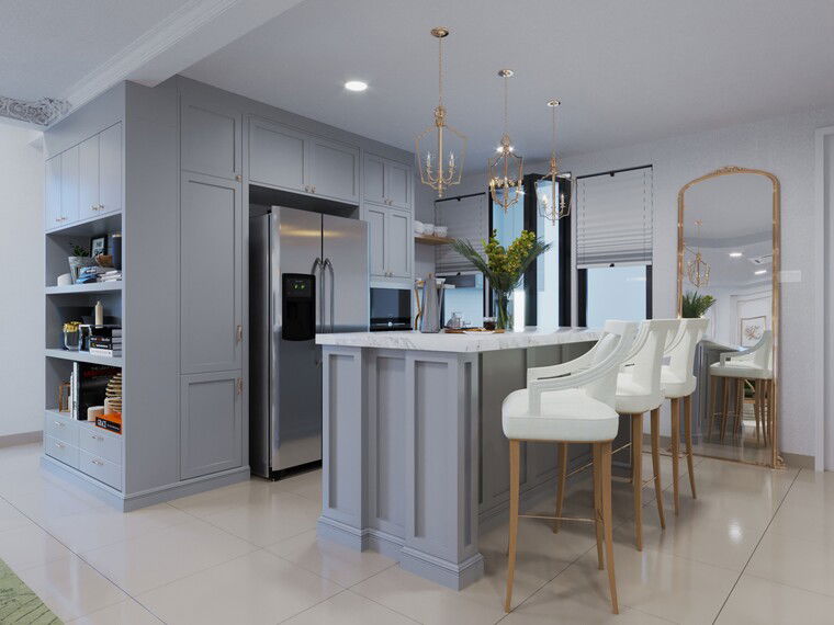 Online design Contemporary Kitchen by Aida A. thumbnail