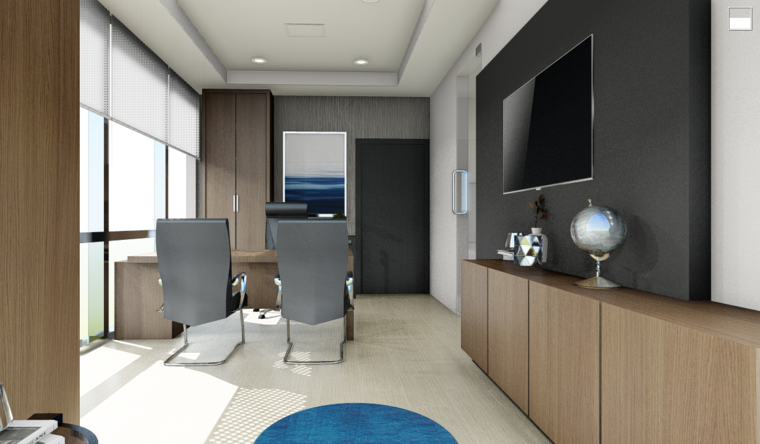 Online design Modern Home Office by Lucia M. thumbnail
