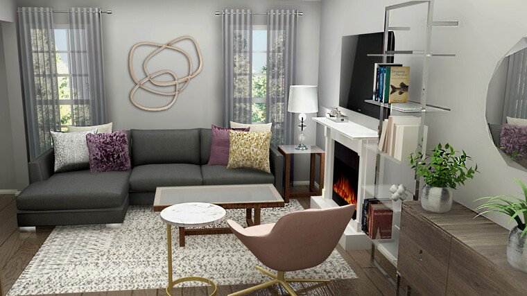 Online design Transitional Living Room by Ani K. thumbnail