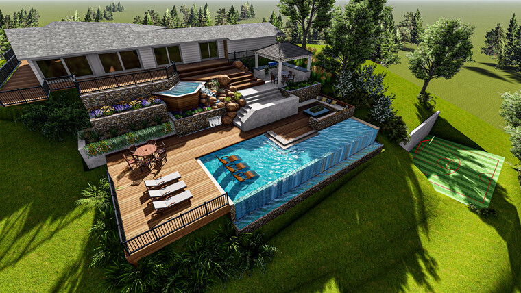 Online design Contemporary Patio by Ana I. thumbnail