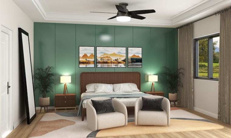 Online design Transitional Bedroom by Amanda L. thumbnail