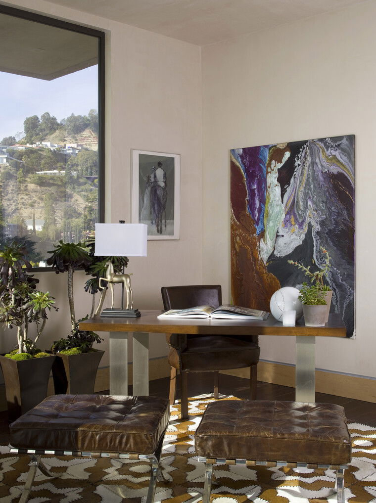 Online design Contemporary Home Office by Lori D. thumbnail