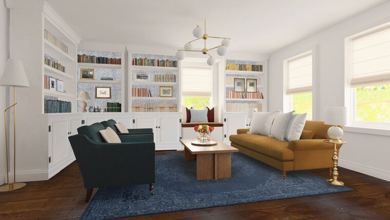 Online design Transitional Living Room by Liliana S. thumbnail