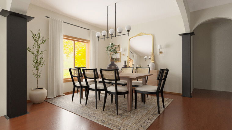 Online design Transitional Dining Room by Liliana S. thumbnail