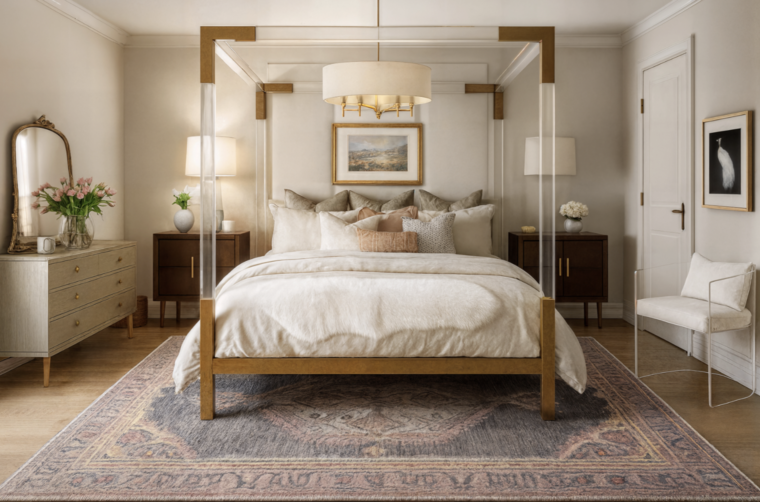 Online design Glamorous Bedroom by Stacy D. thumbnail