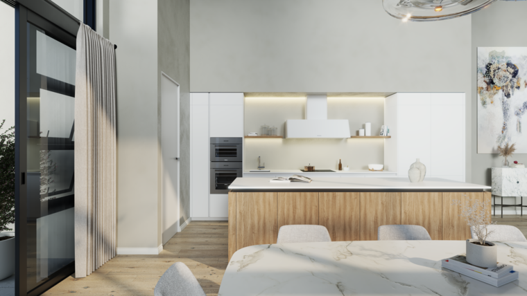 Online design Contemporary Kitchen by Cacheryl F. thumbnail