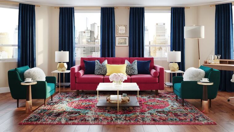 Online design Eclectic Living Room by Tee A. thumbnail