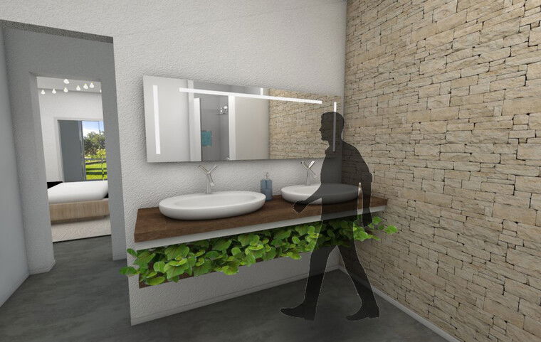 Diseño en línea Baño Contemporáneo por Gericel D. miniatura